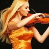 The Violinist Anastasiya Petryshak Paint By Number