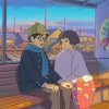 The Wind Rises Anime Couple Paint By Number