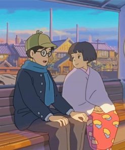 The Wind Rises Anime Couple Paint By Number