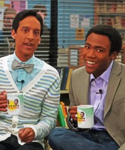 Troy And Abed Paint By Number