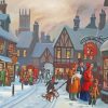 Vintage London Christmas Paint By Number