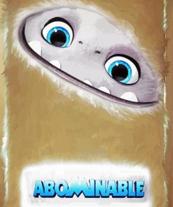 Abominable Yeti Poster Paint By Number