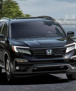 Black Honda Pilot Car Paint By Number