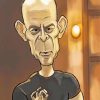 Jk Simmons Actor Caricature Paint By Number