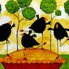 Whimsical Ravens Paint By Number