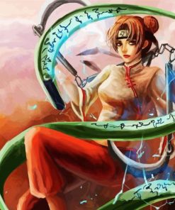 Japanese Tenten Anime Paint By Number