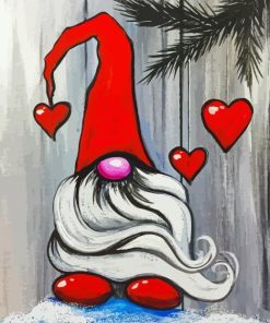 Lovely Gnomes Valentine Paint By Number