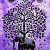 Purple Elephant Tree Of Life Paint By Number