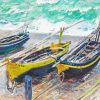 Three Fishing Boats Claude Monet Paint By Number