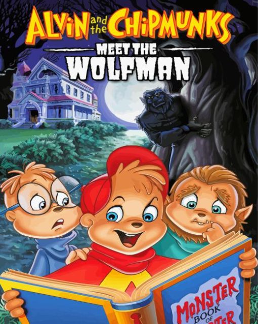 Alvin And The Chipmunks Meet The Wolfman Paint By Numbers