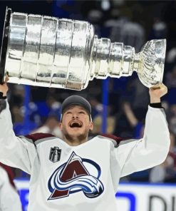 Cale Makar Trophy Paint By Numbers