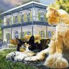 Cats In Hemingway House Paint By Numbers