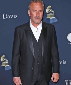 Classy Kevin Costner Paint By Numbers