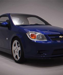 Dark Blue Chevrolet Cobalt Paint By Numbers