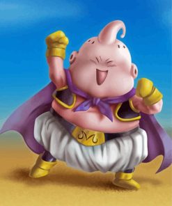 Little Majin Buu Paint By Numbers