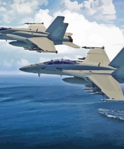 Super Hornet Fa 18 Paint By Numbers