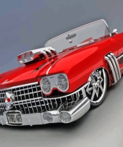 The Beast Cadillac 1959 Paint By Numbers