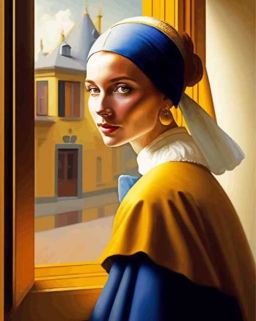 Girl With A Pearl Earring Paint By Numbers