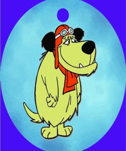 Muttley Cartoon Paint By Numbers