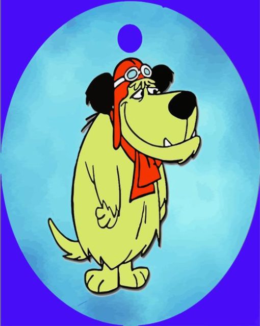 Muttley Cartoon Paint By Numbers