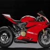 Red Superbike Paint By Numbers