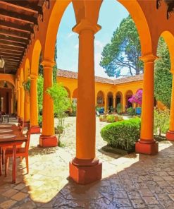 San Cristobal Casa Na Bolom Paint By Numbers