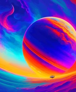 Space Art Paint By Numbers