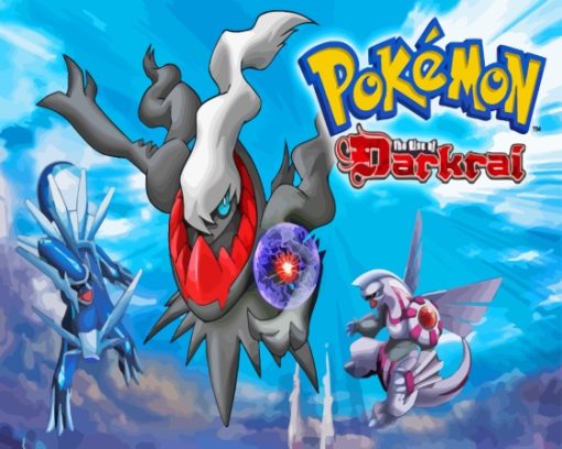 The Rise Of Darkrai Paint By Numbers