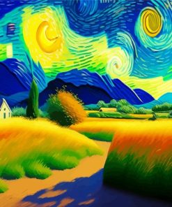 Van Gogh Landscape Paint By Numbers