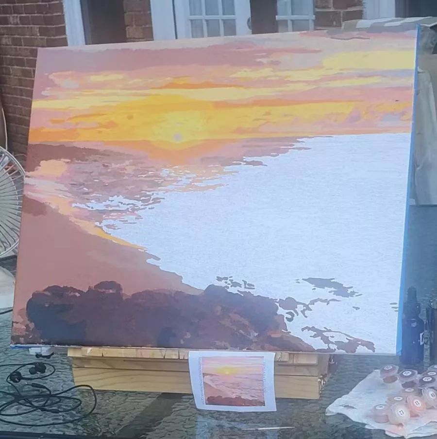Custom Paint By Numbers​ Landscape rev 3